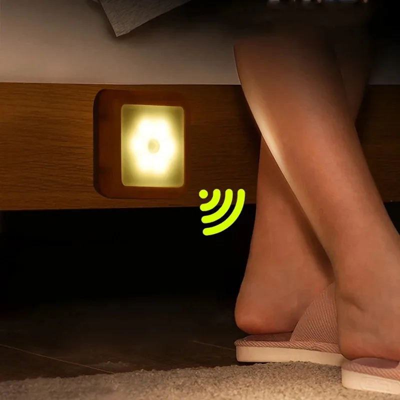 LED night light wireless battery intelligent human motion sensor suitable for wardrobe cabinets stairs corridor bedroom motion sensor light,led night light,led motion sensor light,motion sensor lights