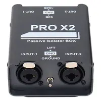 New 2-Way Audio Isolator, Audio Current Eliminator, XLR 6.5, Permalloy Isolator, Mixer Live Broadcast 1