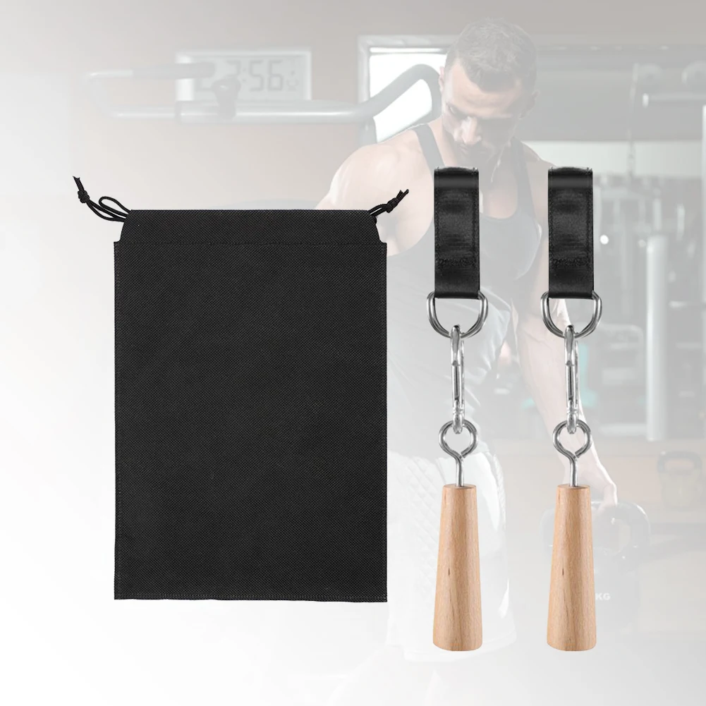 Pull Up Gripper Strengthener Wooden Fitness Climbing Grips Trainer Rock Climbing Bouldering Training Tool