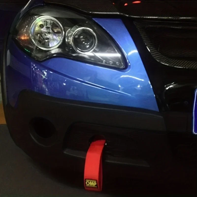 Heavy-Duty Nylon Tow Strap Universal Car Racing Tow Ropes for Maximum Bumper Trailer Towing Strength nylon tow strap