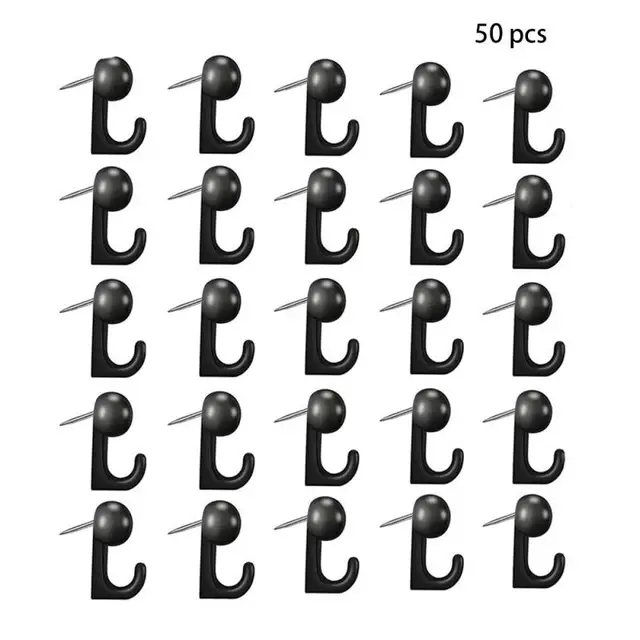 Hook Pushpin - Black