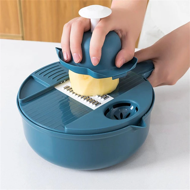 Manual Food Chopper Multipurpose Hand Dicer Chopper Stainless Steel  Vegetables Cutter Food Processor Kitchen Cooking Accessories - AliExpress