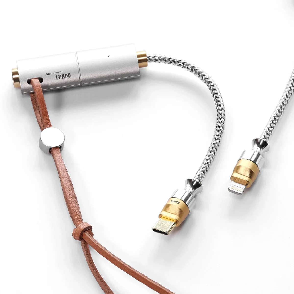 DD ddHiFi TC44Pro E2 USB-C / Light-ning to 4.4mm Balanced USB DAC & AMP With Two CS43131 Decoding and Two ES9603Q Amp Chips