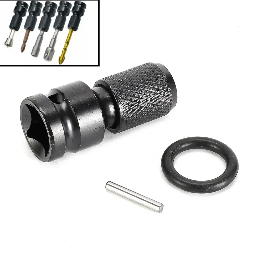 

Hex Wrench 1/4'' Bits Drive Socket Drive 1/4in To Spanner Set Socket 1/2inch Impact Ratchet Adapter Converter Drilling Tool