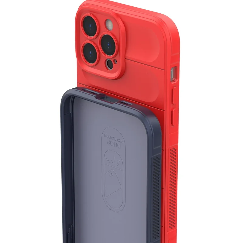 Silikon Darbeye Dayanıklı Darbe Adım Telefon Kılıfı Apple iPhone 15 14 13 12 11 Pro Max Plus Mat Kamera Koruma Yumuşak Tam_voghion.com