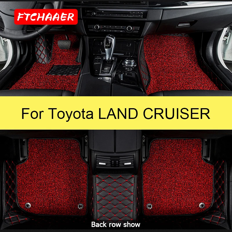 

FTCHAAER Car Floor Mats For Toyota LAND CRUISER 90 100 200 For Lexus LX 570 470 450 460 Foot Coche Accessories Auto Carpets
