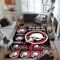 Metal Mulisha Carpets and Rug 3D Printing Metal Skull Carpet Floor Mat Living Room Bedroom Large Area Soft Carpet Kids Room Rug 2