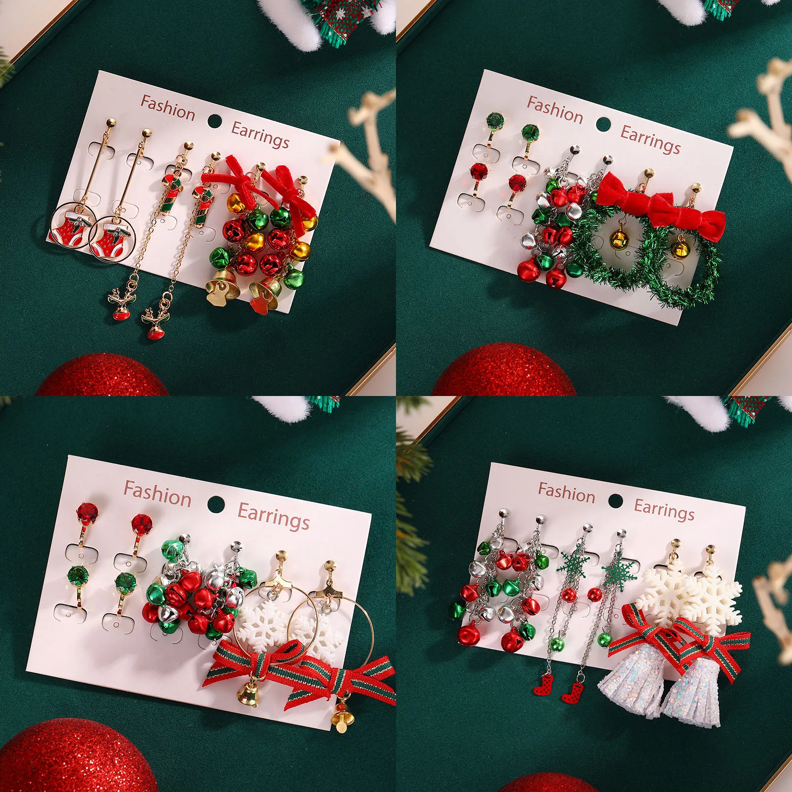 Ensemble De Boucles D'oreilles Modèle Laser Cut Design | Vecteur Premium