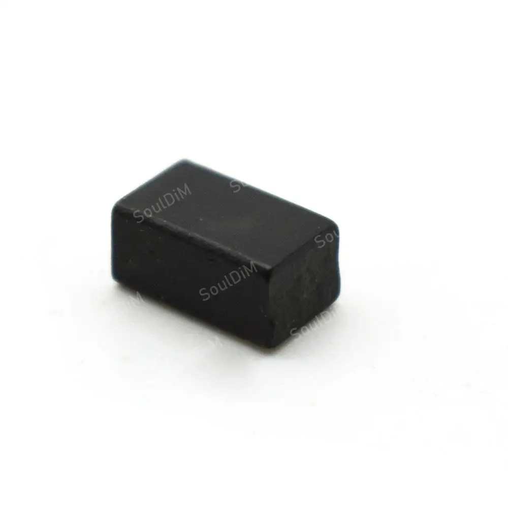 100pcs Electric Guitar Tremolo Bridge String Saddle Clamp Pressure Lock String Insert iron Block For Electric Guitar 8.15X4X5MM guitar bridge