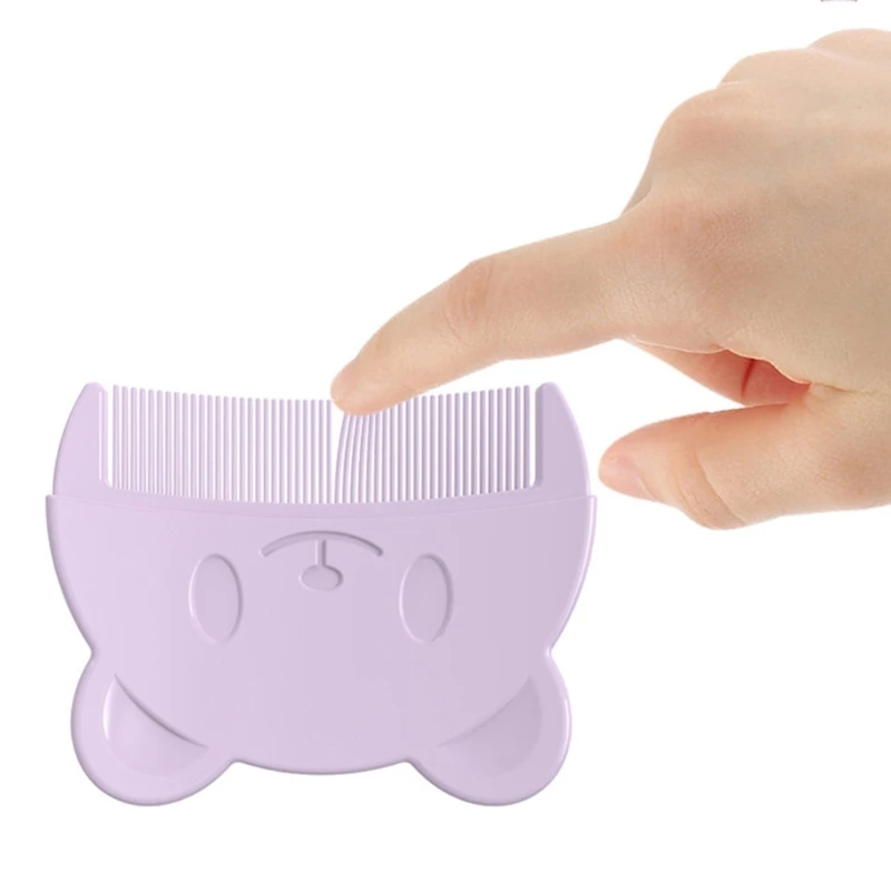 Newborn Hair Comb Fetal Head Dirt Removal Comb Toddler Bathing Comb Newborn Head Massager Combs Infant Grooming Product