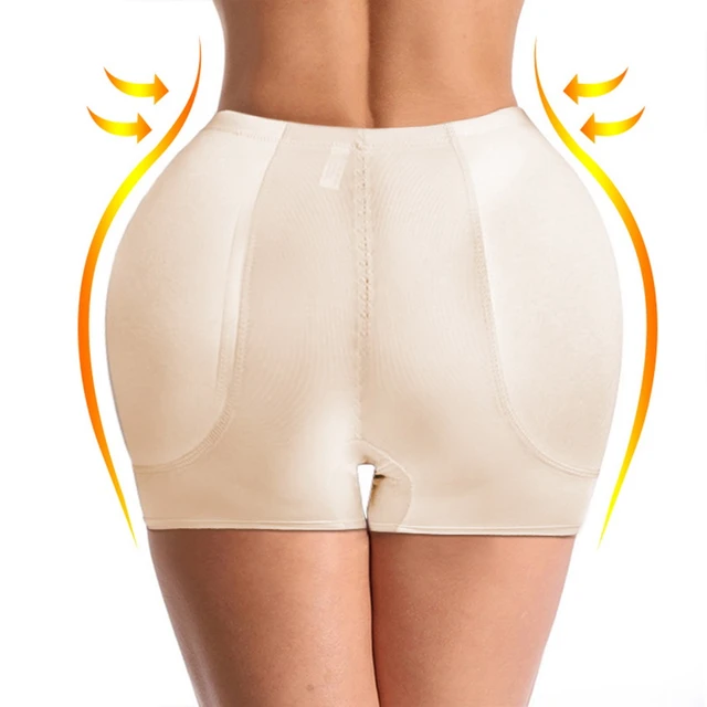 Women 4pcs-Pads Enhancers Fake Ass Hip Butt Lifter Shapers Control Panties  Padded Slimming Underwear Enhancer hip pads Pant
