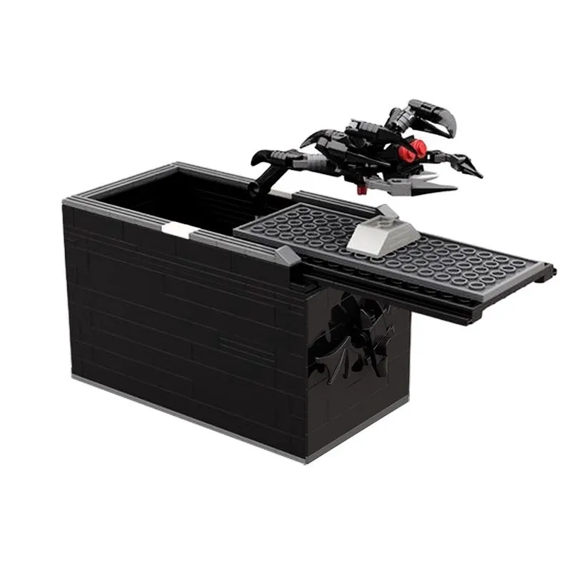 Halloween Kids Adults Trick Toys Building Block Toys Halloween Spider Scare Box Prank Props Prank Bug Box Bricks