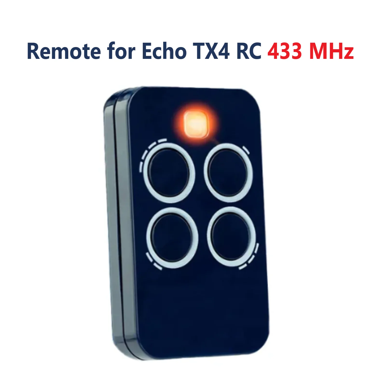 For GENIUS Echo TX4 RC 433 MHz Remote Control Transmitter Garage Door Openers tx4 2 4ghz 4ch radio system transmitter controller remote control w receiver for rc car boat pk tg3 fs gt3b parts fast ship