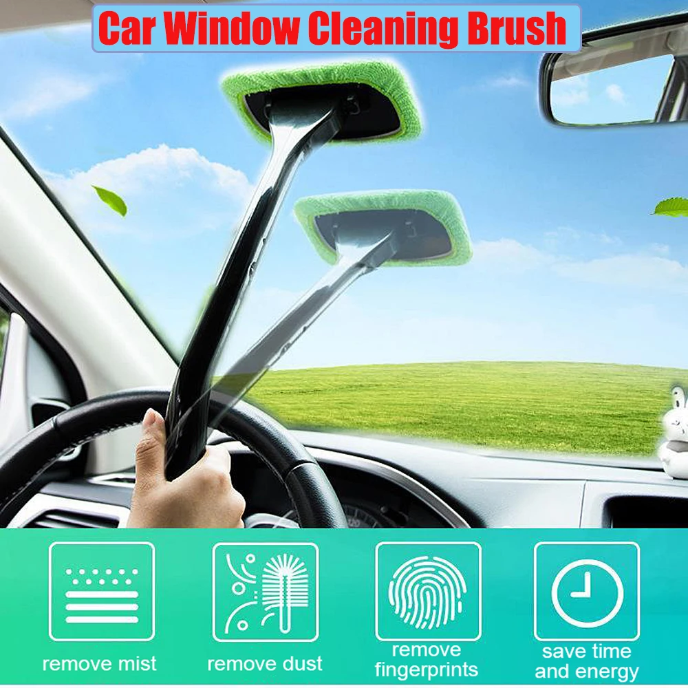  2 Sets Windshield Cleaner Car Window Cleaner Car