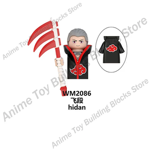WM6109 Naruto building blocks Bricks assembly Kakashi Sasuke Uchiha Madara Anime Mini Action Figures Heads Toys kids Gifts WM2086