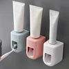 Creative Wall Mount Automatic Toothpaste Dispenser Bathroom Accessories Waterproof Lazy Toothpaste Squeezer Toothbrush Holder 3
