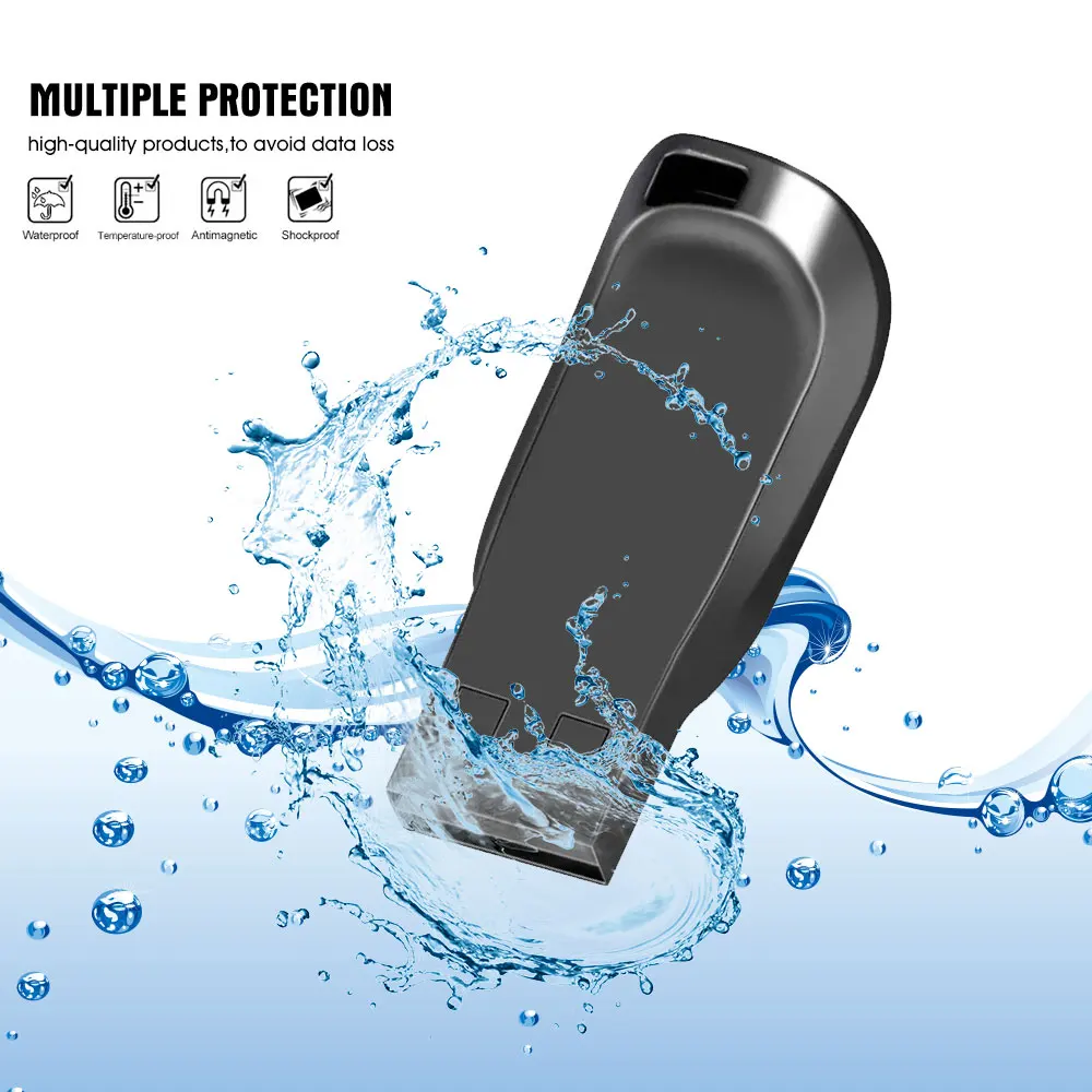 USB Flash Drive Metal 4GB 8GB 16GB 32gb 64 gb 64gb 128gb Flash Memory Stick usb flash drive flash drive