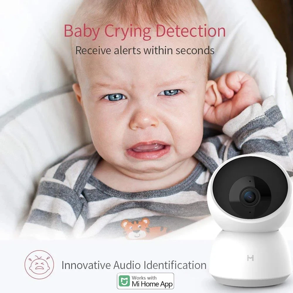 Original Smart Camera 2K 1296P 1080P HD 360 Angle WiFi Night Vision Webcam Video IP Camera Baby Security Monitor for Mihome APP