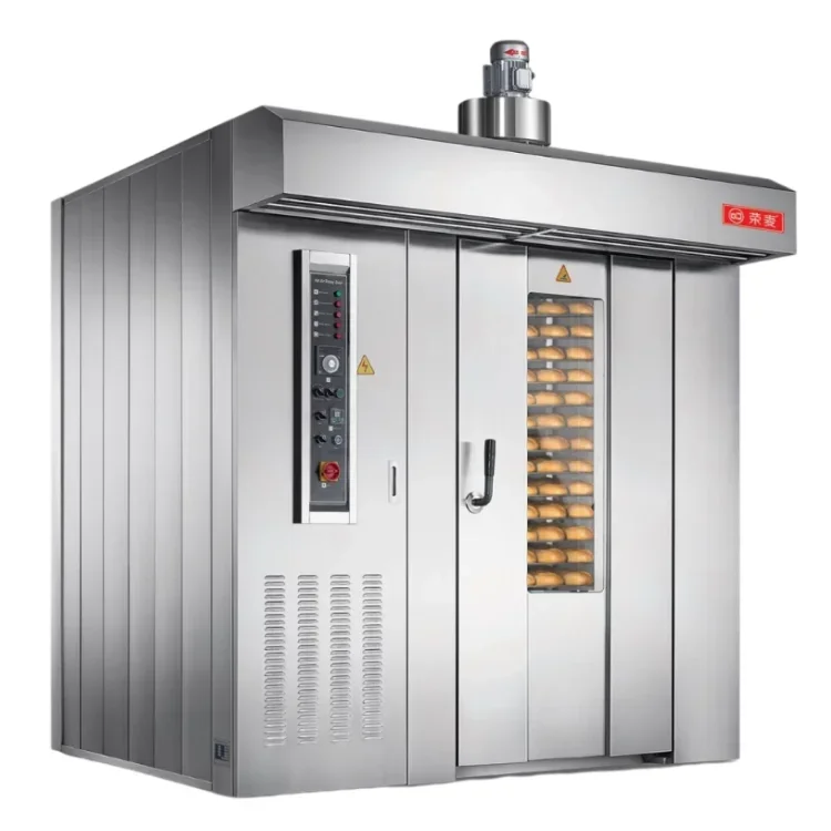 High Quality Electric Rotary Rotary Bakery Industrial Oven For Baking Cupcakes Cheese Cup Cake Sausages Restaurant 6