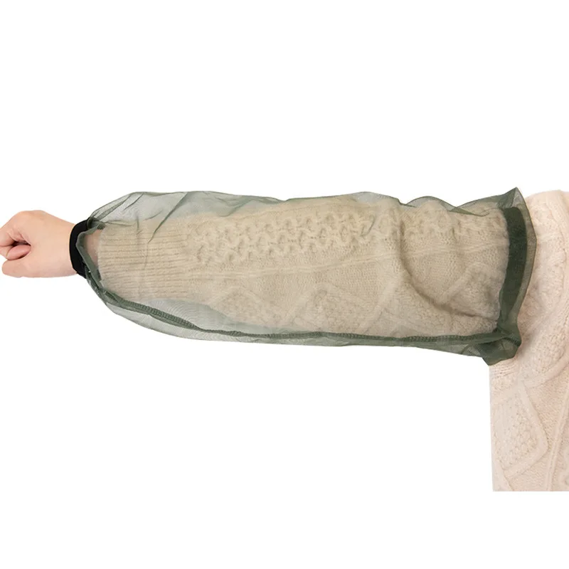 Outdoor Camping Hiking Mesh Arm Mosquito Nets Insect-proof Anti-mosquito Breathable Leg Covers