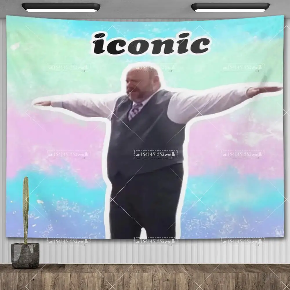 Description Picture 5 of itemBertram Hate Kids Flags Meme Tapestry Wall Hnaging Be Respectful To Daddy Tapestrys Aesthetic Party Backdrops Home Decoration
