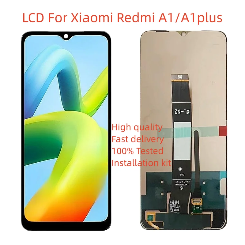 

Original Black 6.67 inch For Xiaomi Redmi A1 220733SI LCD Display Touch Screen Digitizer Assembly Redmi A1+ plus