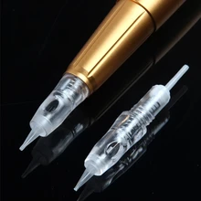 

1P,2P,3P,5P,5F,7F Eyebrow Tattoo Needles Sterilized Microblading Tattoo Eyebrow Permanent Makeup Machine Tattoo Cartridge Needle