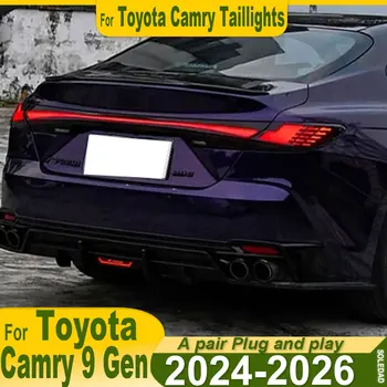 Fanale posteriore a LED per Toyota Camry 2024 2025 2026, con funzioni DRL, segnalazione, freno e retromarcia, accessori auto