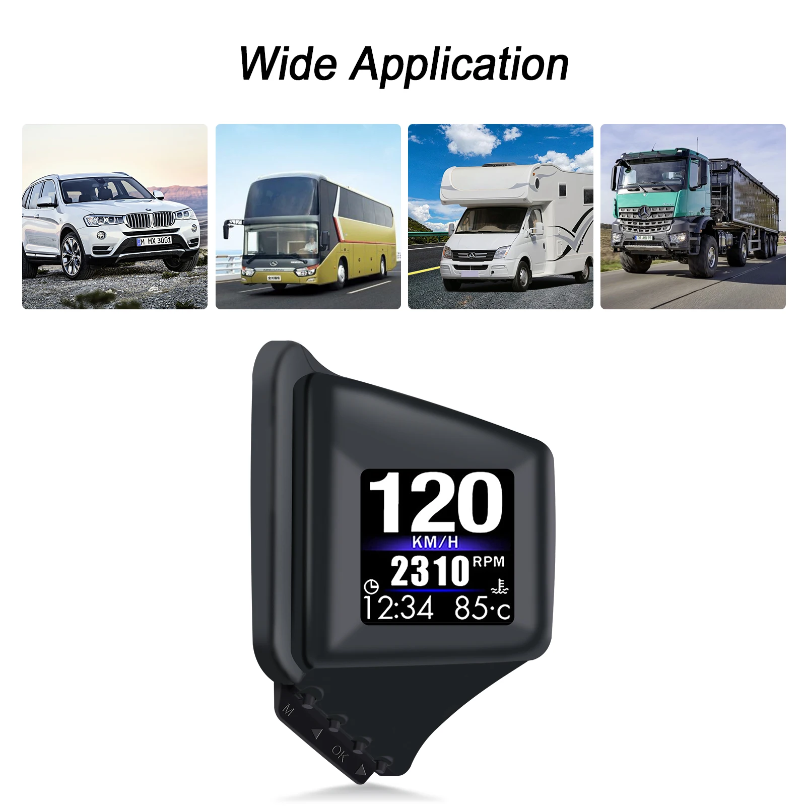 A401  ÷ ڵ HUD GPS OBD ý, ڵ   ӵ,  ׽Ʈ , ڵ  ׼