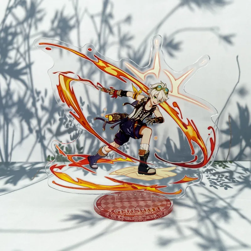 Spiel Auswirkungen Neue Stand Figur Acryl Yelan Chevreuse Navia Xiao Cosplay Modell Platte Schreibtisch Dekor Fans Freund Geschenk – Detail 3