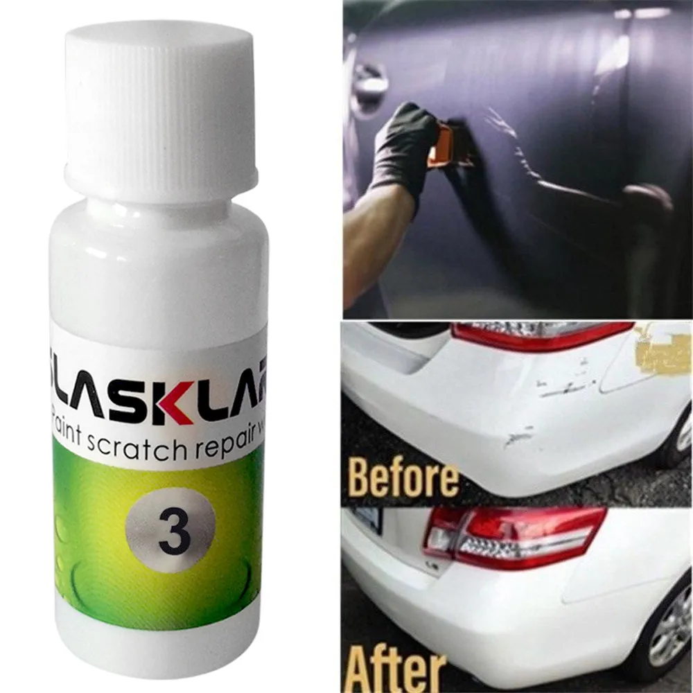 Newest arrived Car-styling 50ML Glasklare-3 Car Auto Repair Wax Polishing Heavy Scratches Remover Paint Care Maintenance