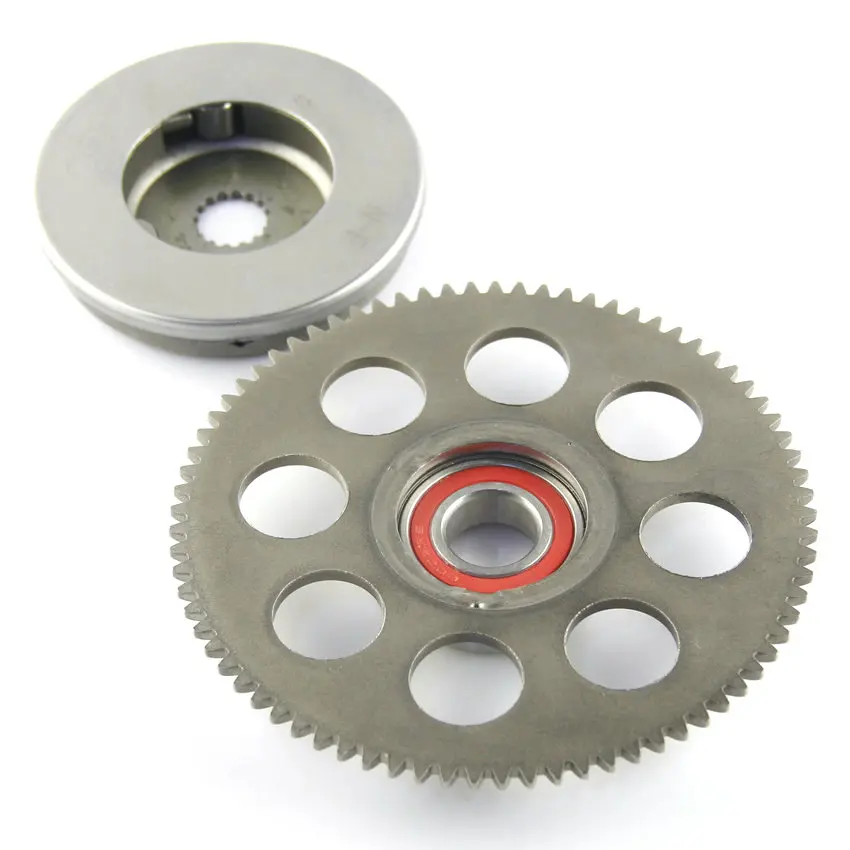 

Motorcycle One Way Bearing Overrunning Starter Clutch Assembly For Polaris Sportsman Outlaw Predator 50 90 110 0454961 0454642