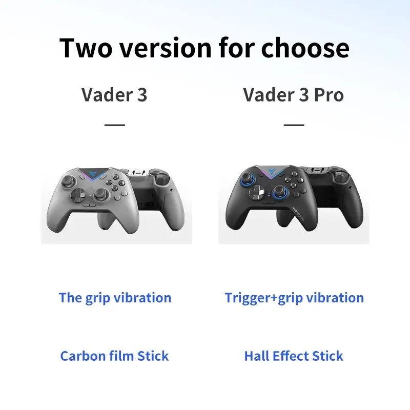 Nieuwe Flydigi Vader 3/Vader 3 Pro Bluetooth Draadloze Gamepad Hal Lineaire Trigger Schakelaar/Pc/Stoom/Ios Games En Videogames