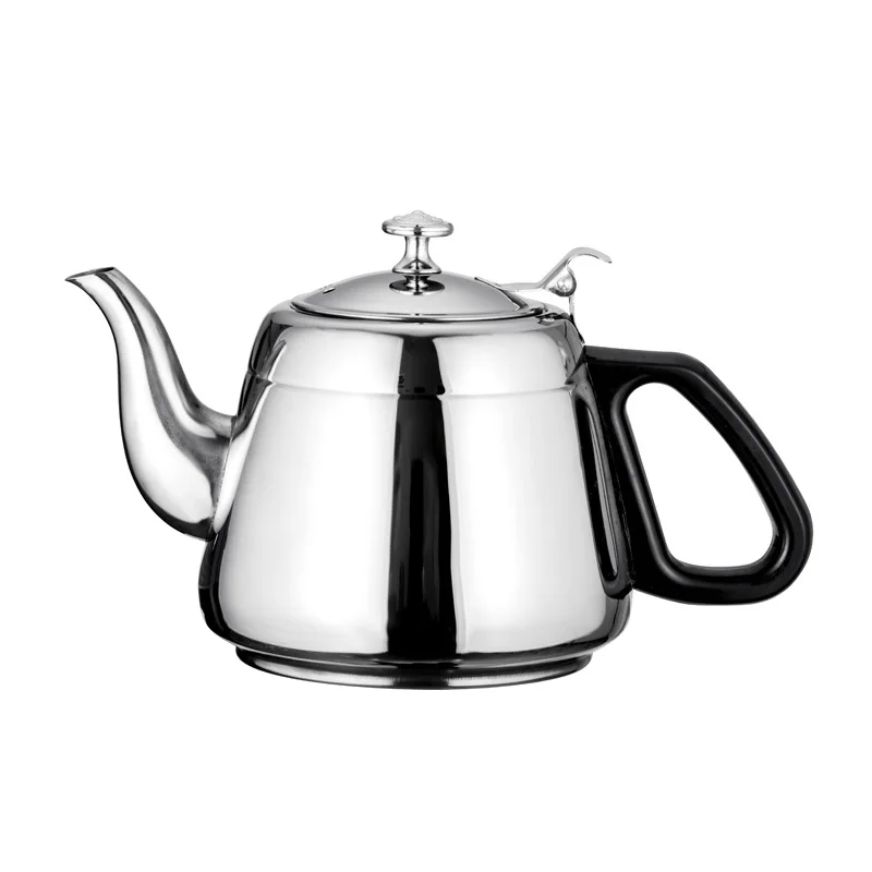 

Wholesale Single-Layer Stainless Steel Yipin Tea Restaurant Tea Kettle Household Water Boiling Kettle ABS Handle