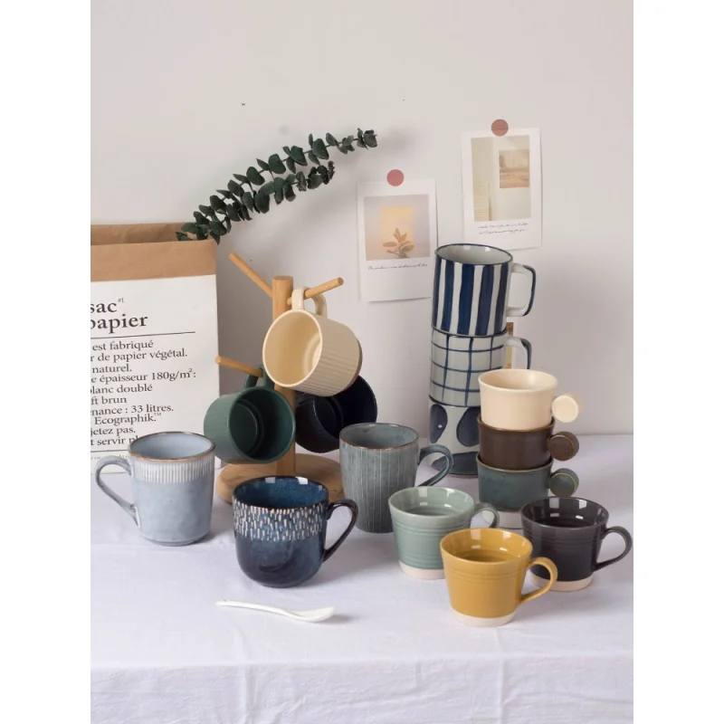 

Ceramic mug mugs children simple breakfast cup coffee cup drink a cup of students