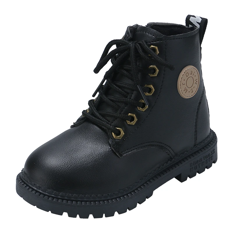 Children Boots Rubber Outsole Autumn Winter For Boys Girls