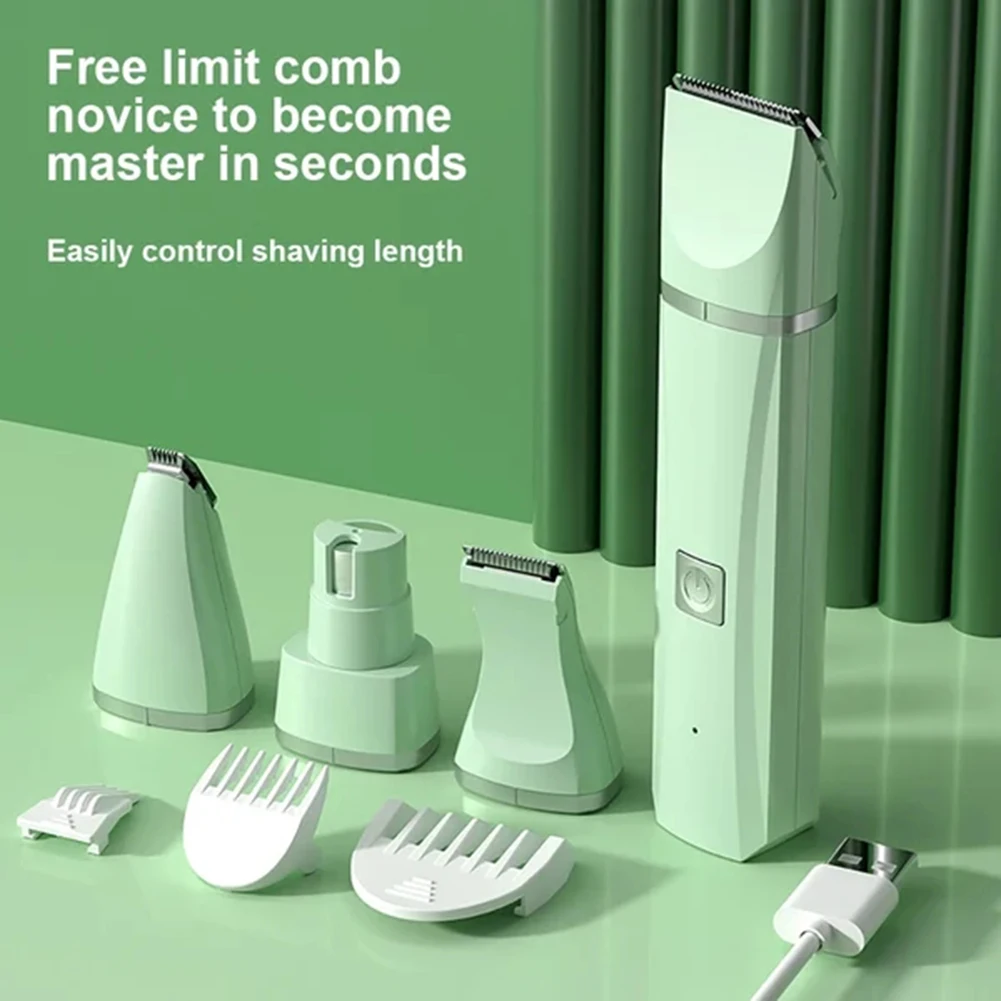 Petsaunter Dog Clippers C95 - 4-Speed Low Noise Cordless Pet Grooming Kit