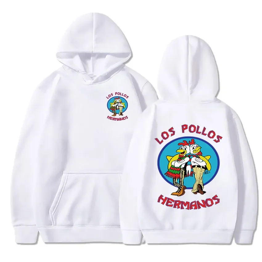 Breaking Bad Hoodie Los Pollos Hermanos Chicken Brothers Print Tracksuit Men Women Fashion Autumn Winter Fleece Loose Sweatshirt 3