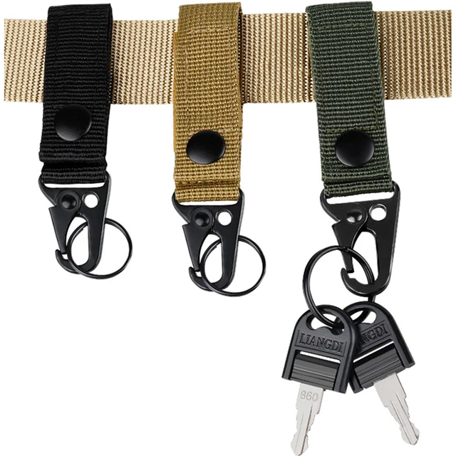 5cm Tactical Webbing Molle Buckle Hanging Belt Snap Hook Outdoor Camping  Tool for Outdoor belt pants backpack bag new equipment - AliExpress