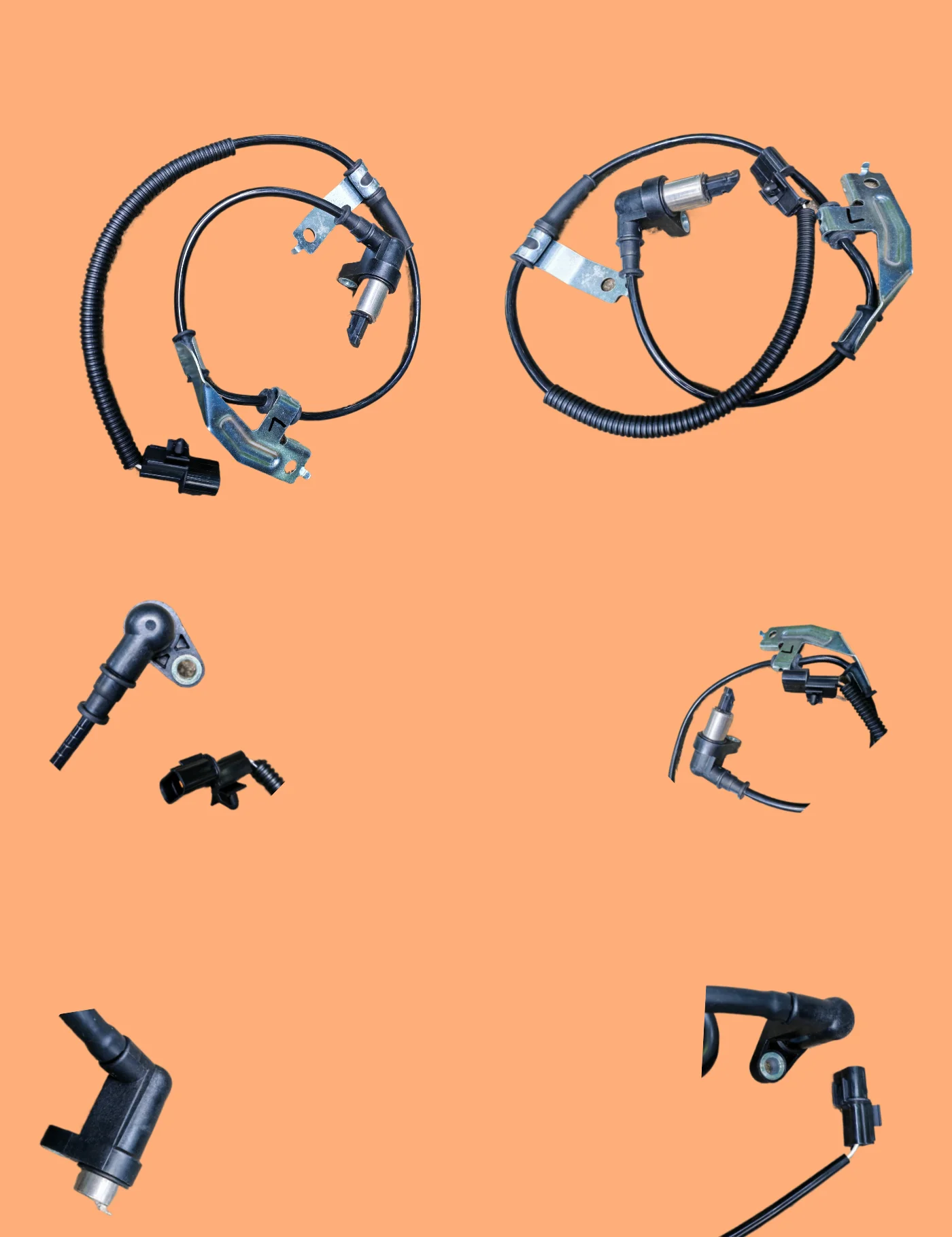 Delica SPACE Gear brake ABS sensor line 4 x a car set