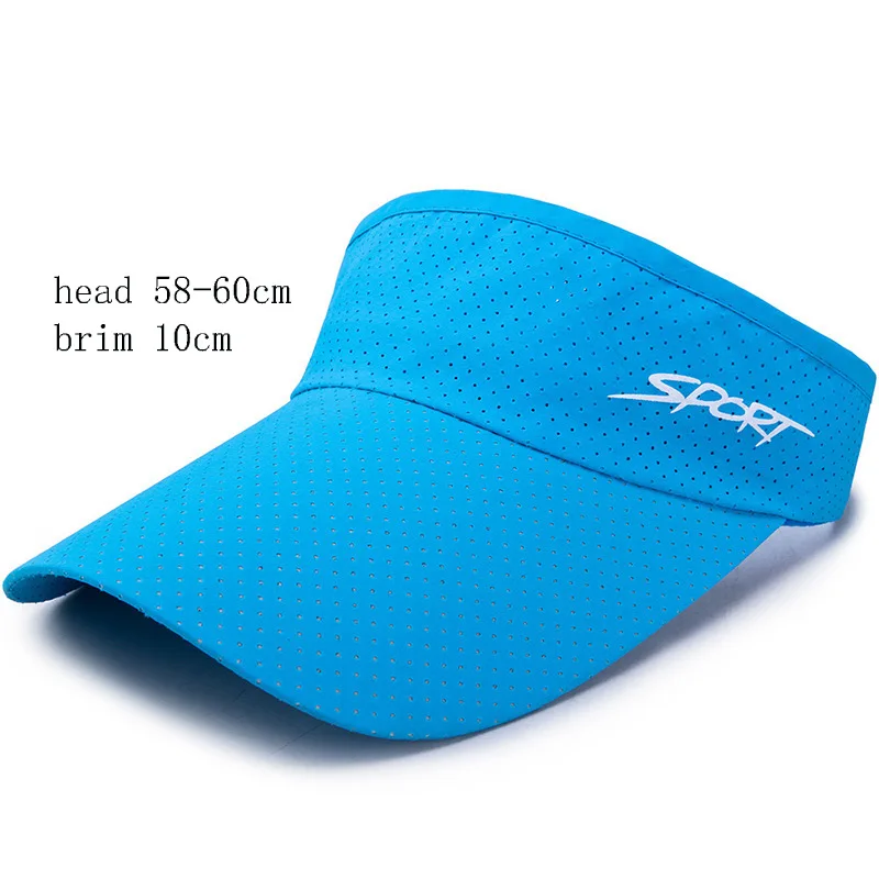 Casquette de golf légère et respirante pour hommes en bleu