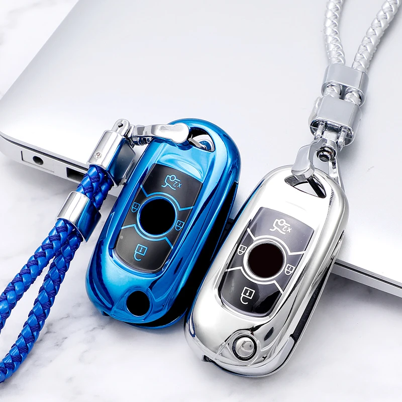 Tpu Fliping Portachiavi Cover Portachiavi Per Buick Verano Encore Gx Gl6 2018 - 2020 Per Opel Vauxhall Astra K Corsa E Protector