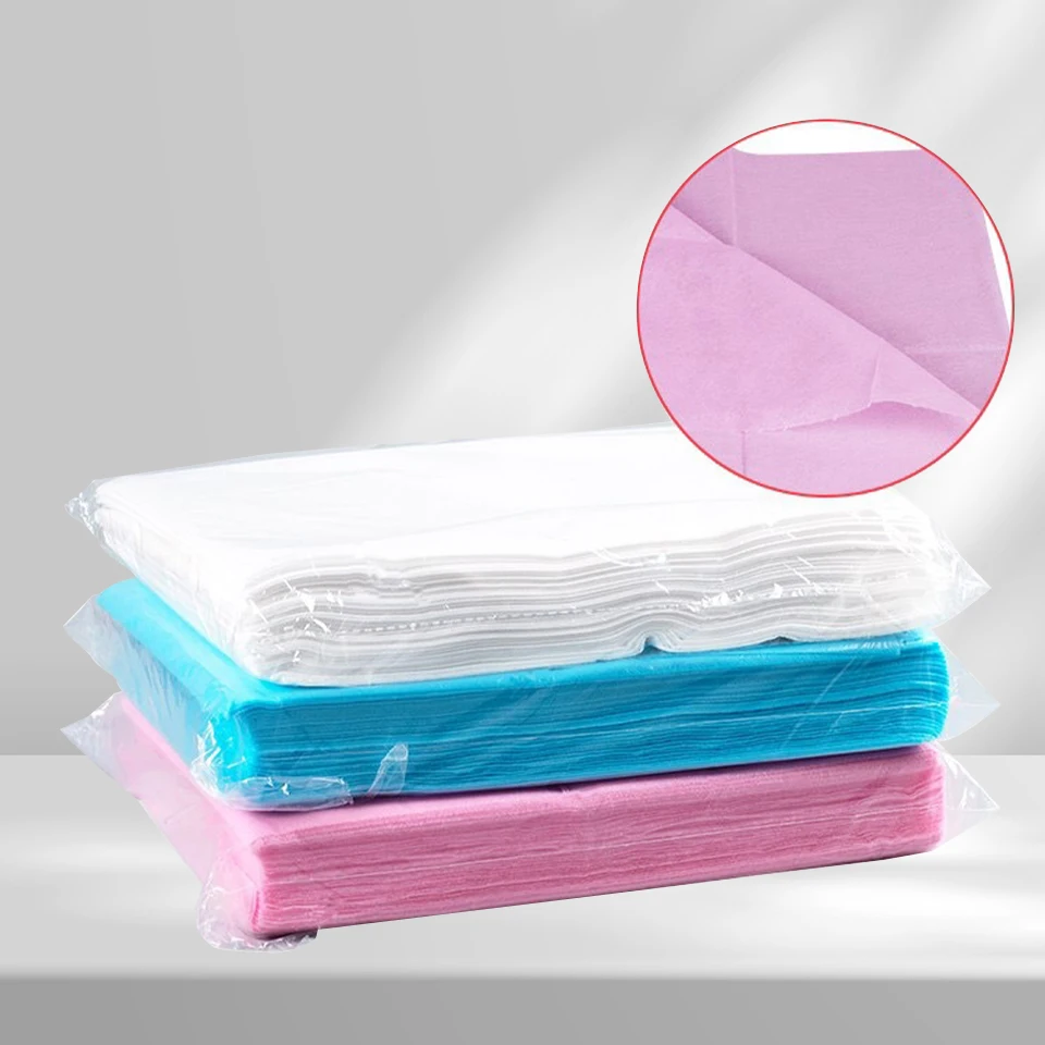 10/20/50pcs Disposable Beauty Salon Bed Sheets NoWoven Material