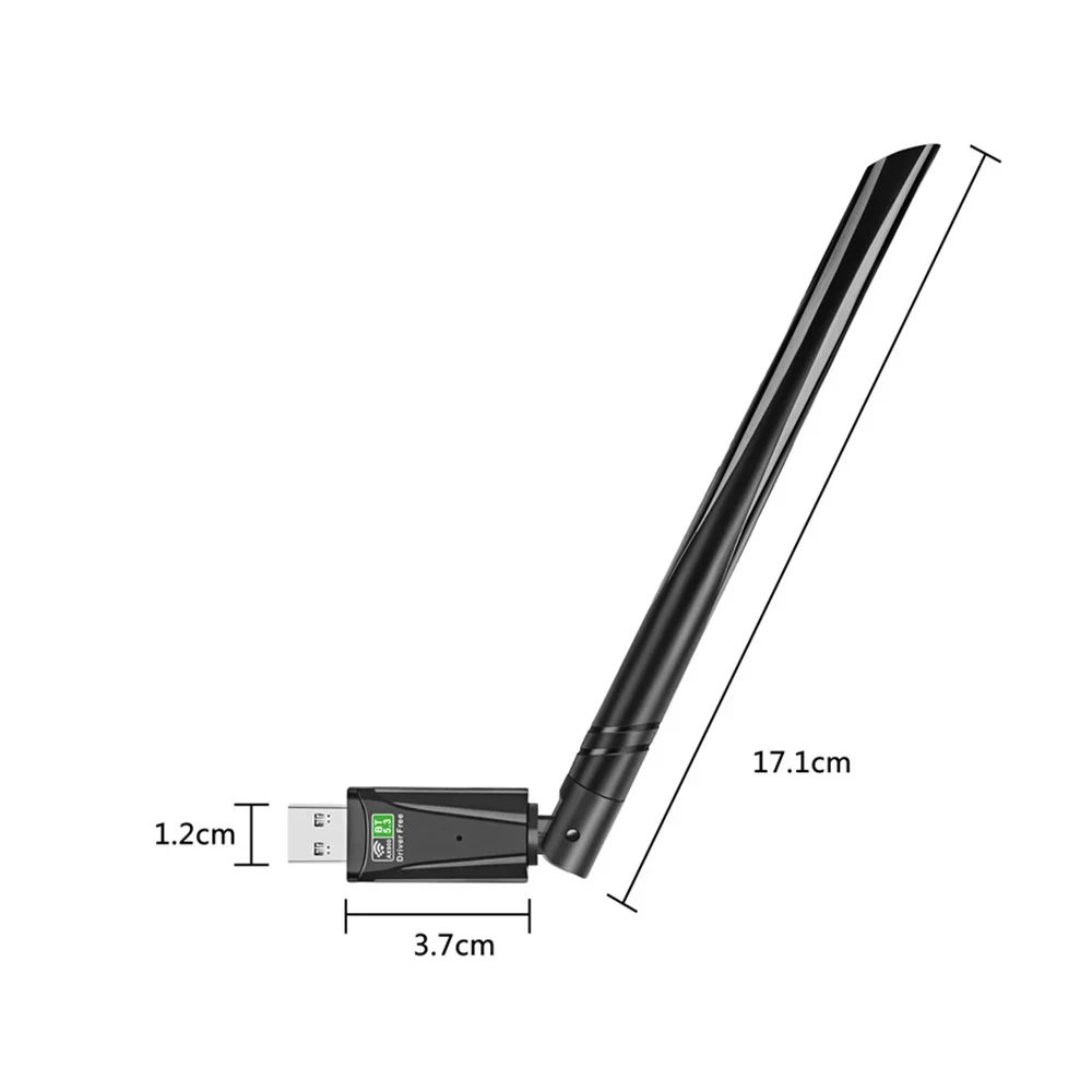 WiFi6 USB 어댑터 AX900 Bluetooth 5.3 듀얼 밴드 900Mbps 무선 네트워크 카드 Wifi 안테나 동글 무료 드라이브 PC Win10 11