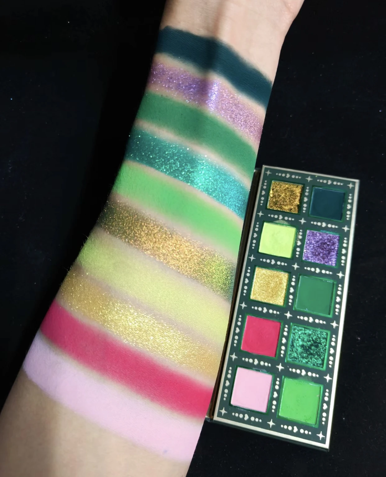 Anthemy Backlight Butterfly Ten-color Matte Pearl Chameleon Eyeshadow Palette