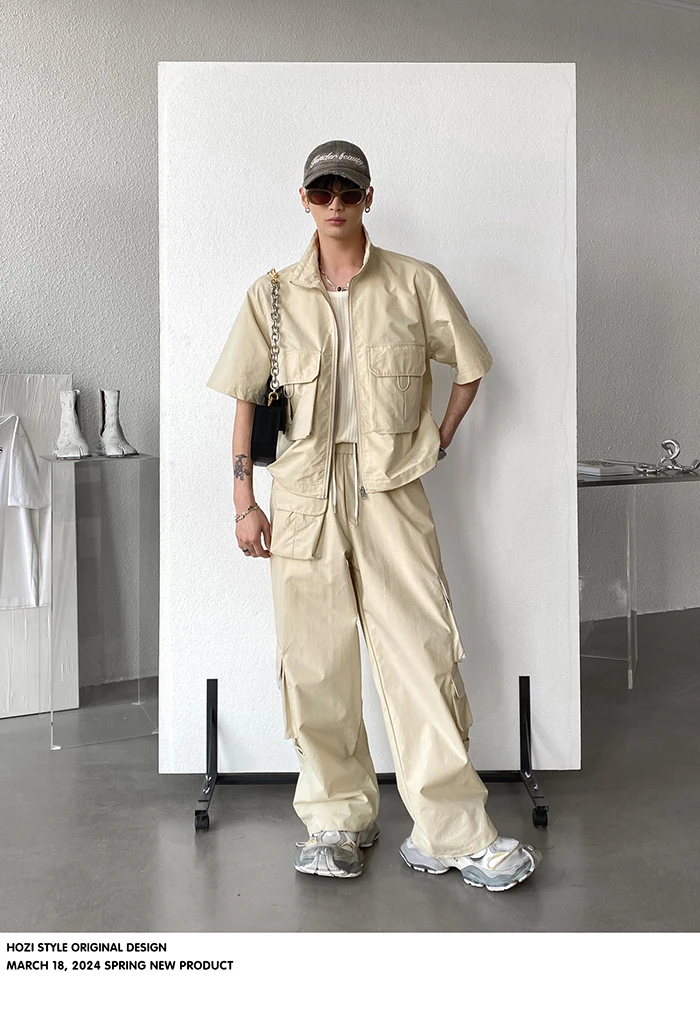 

qa0768 Fashion Men's Sets 2024 Runway Luxury European Design party style Men's Clothing