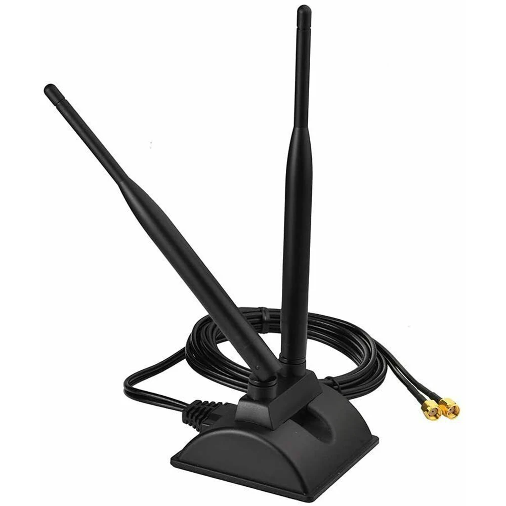 6dBi Helium Miner Antenna Dual 2.4GHz 5.0GHz 5.8GHz  For Network Card USB Wireless WiFi Router Hotspot Dual Glue Stick Antenna best antenna for rak miner