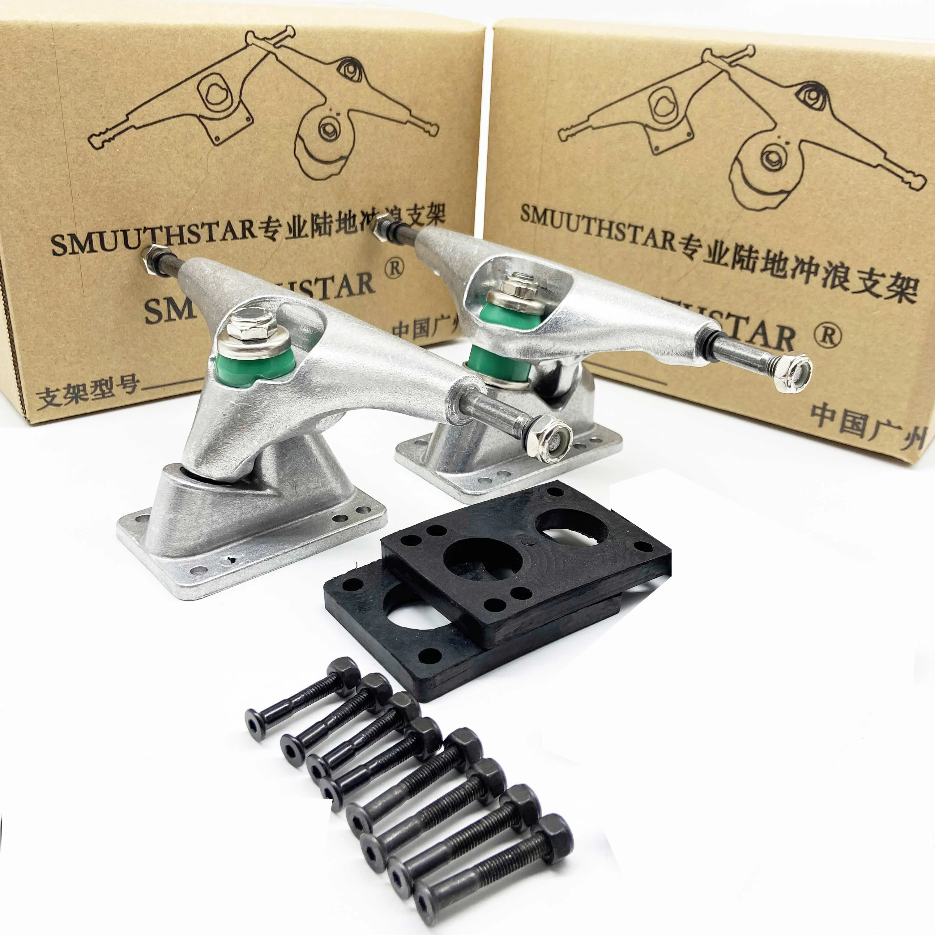 Surfboard Bridge CX7 Bridge S7 Surf Skateboard Trucks Long Plate Base Modification Surfskate Shock Absorption