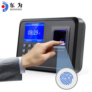 DW-F01 2.4 Inch Biometric Fingerprint Attendance Time Clock Employee Checking-In Recorder Easy Use