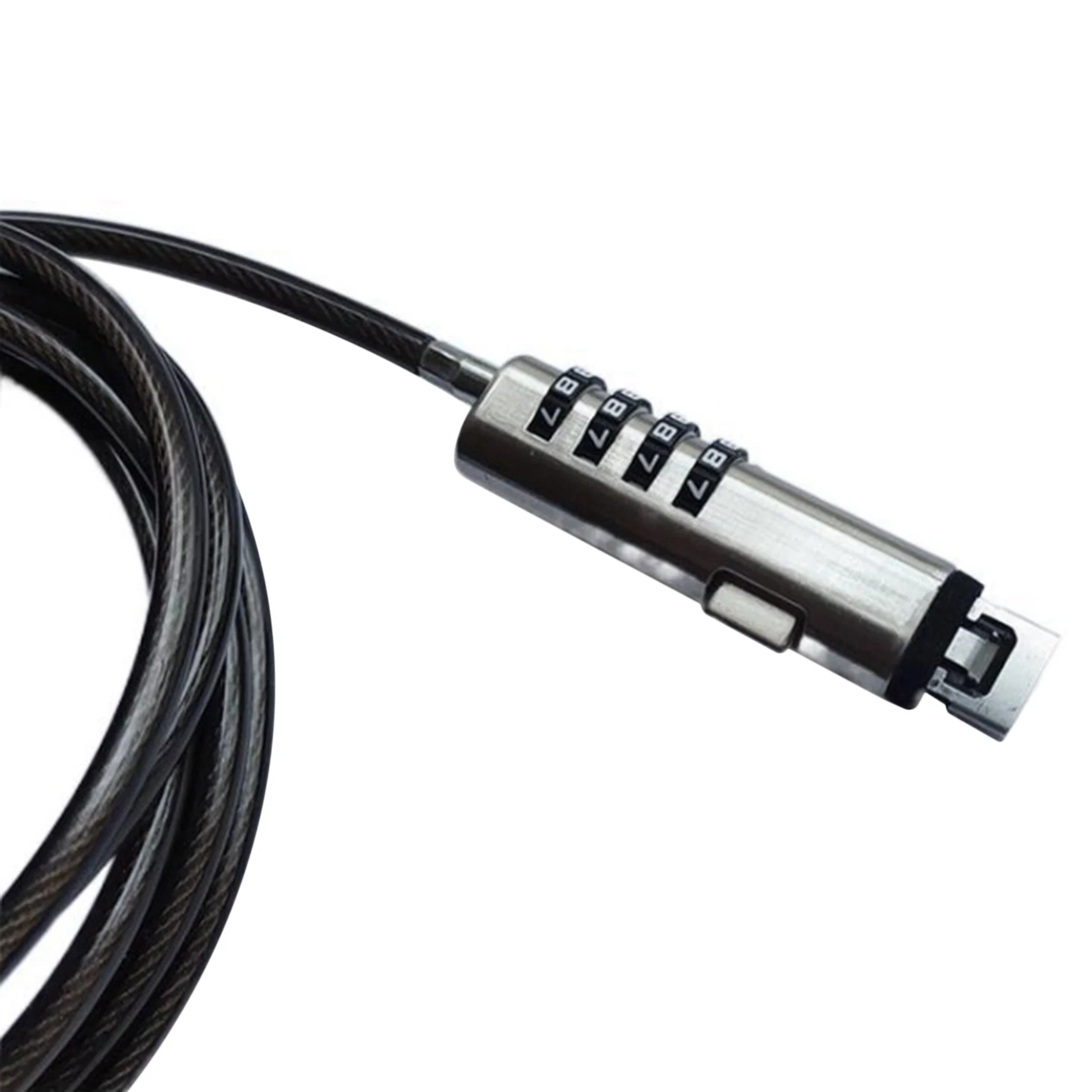 2X 보안 USB 번호 잠금 장치, 노트북, 태블릿, 프로젝터, TV의 도난 방지 기능에 사용됨